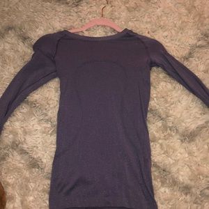 Lululemon Swiftly Tech Long Sleep Metallic Purple